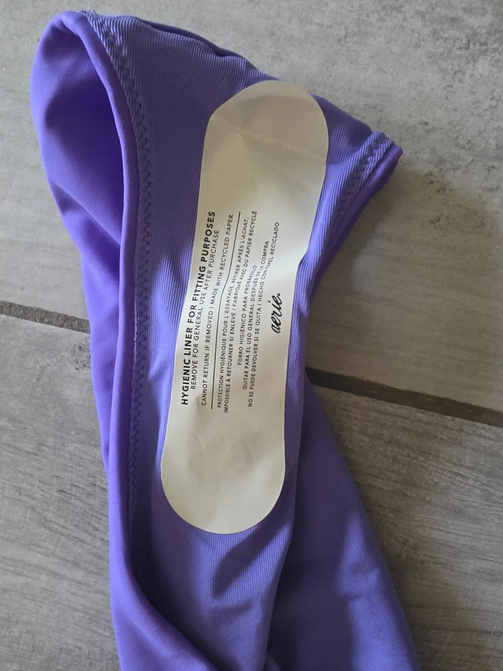 NWT ✨️aerie✨️ Bright Purple Underwire Bikini Set 38DD / L 👙🏖💜
